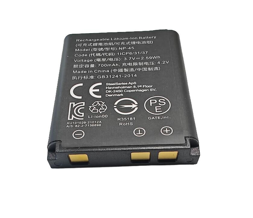 Replacement Battery NP-45 for Steelseries Nova Pro Wireless Gaming Headset