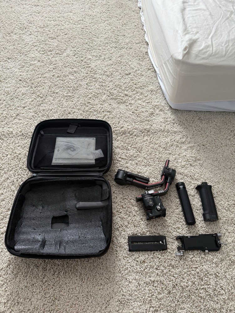 DJI Ronin RS 2 RS2 Camera Gimbal Stabilizer Pro Combo in Case