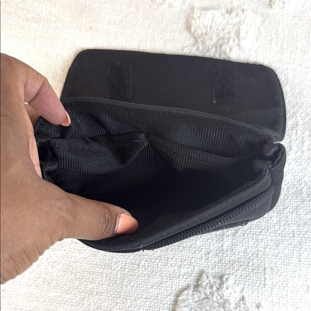 Black Tech Accessory Pouch