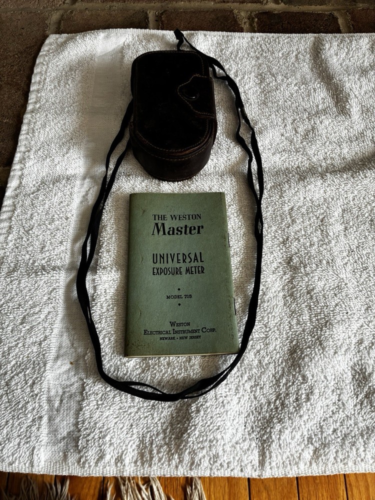 Weston Master Universal Exposure Light Meter #715
