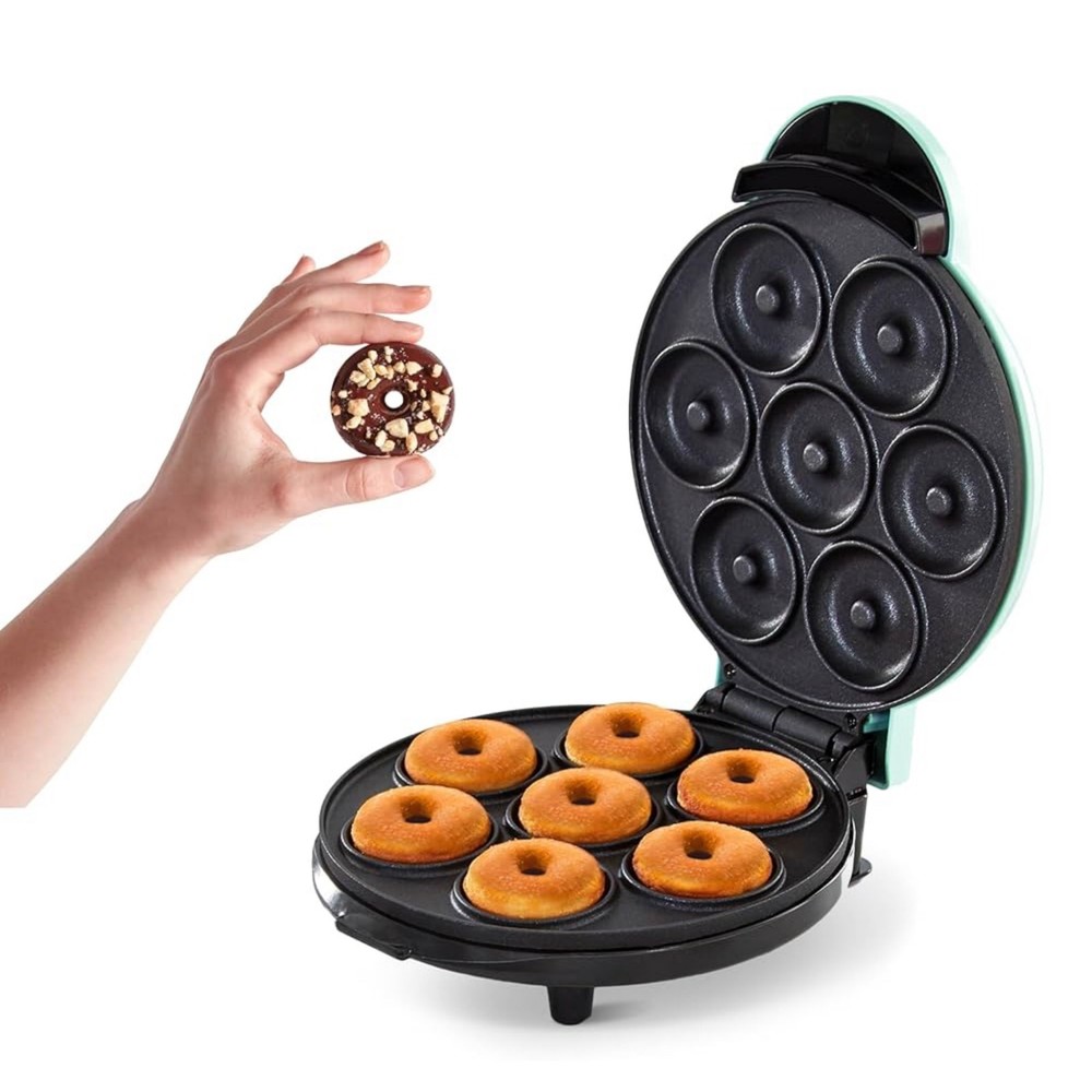 Dash Express Mini Donut Maker NEW IN BOX Donuts Baking Appliance