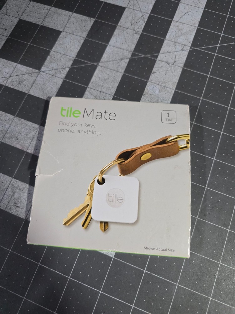 Tile Mate Wireless Item Tracker - 1-Pack, White - New, Unopened Box