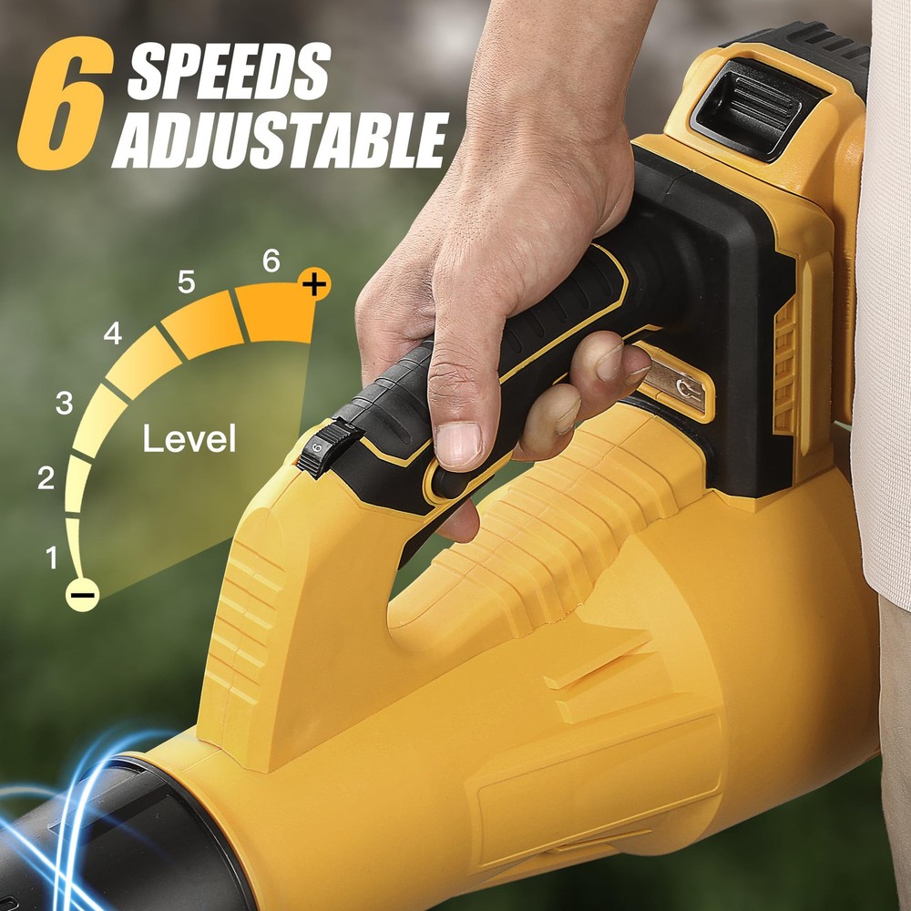 Leaf Blower Cordless Compatible with DeWalt 20V Max Battery, Brushless Electr...