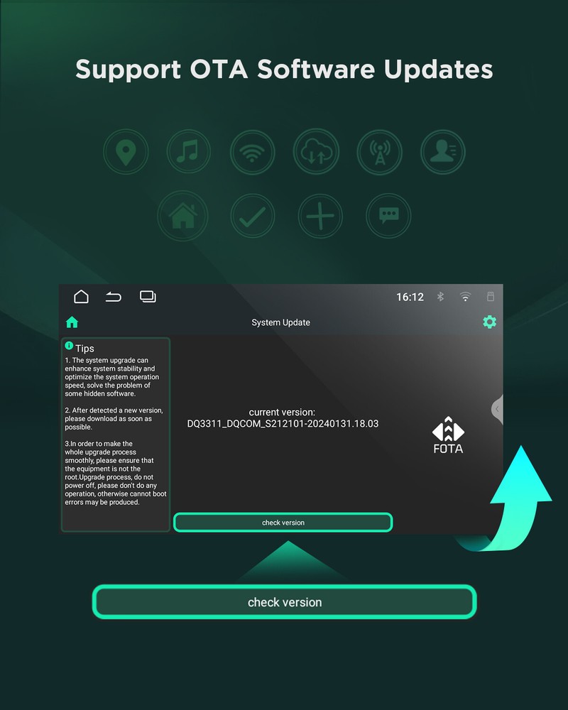 Android 13 8" IPS Car Stereo GPS Navigation Radio CarPlay For Chevy Traverse GMC