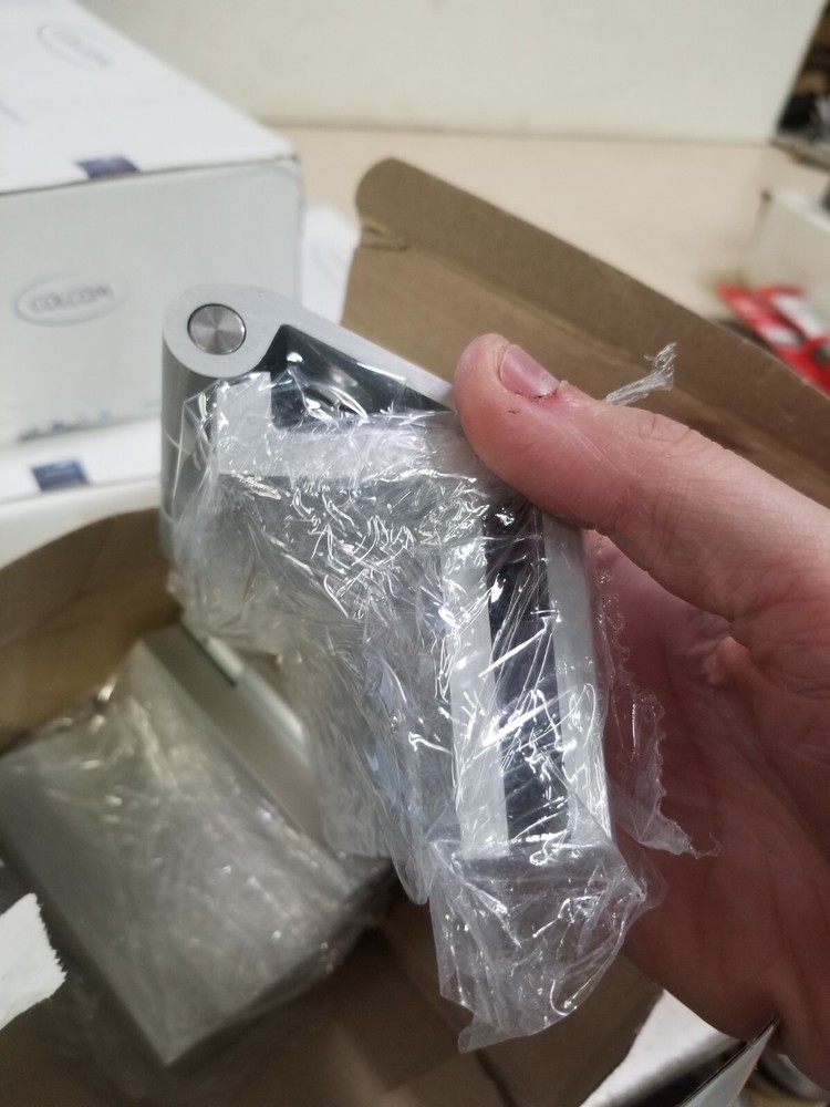 Colcom 8667TN202 Natural Anodized Hinges 8667