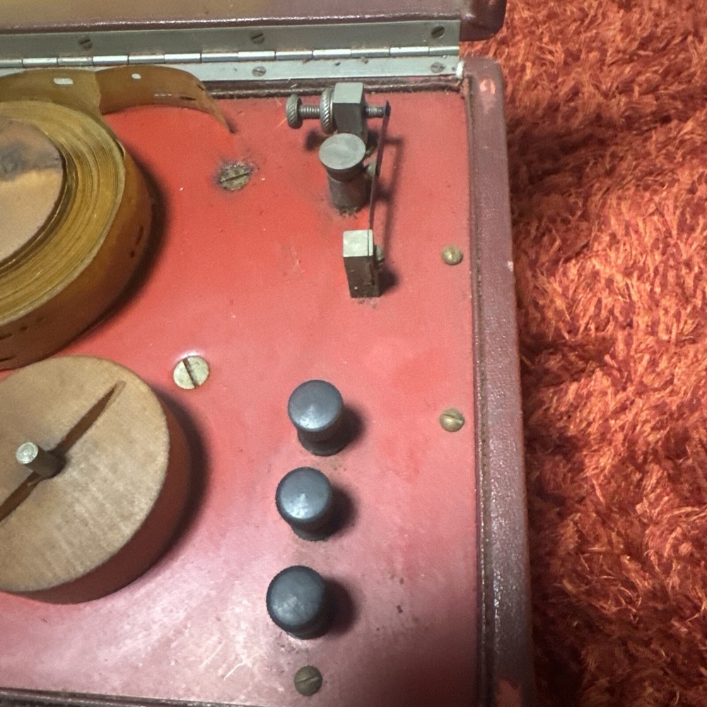 RARE 20'S NACOMETER Automatic (Morse) Code Transmitter Trainer Radio Military