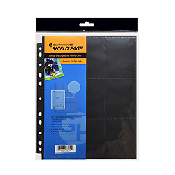 Guardhouse Shield 9 Pocket Archival (10 pack) Polypropylene Double Sided Pages