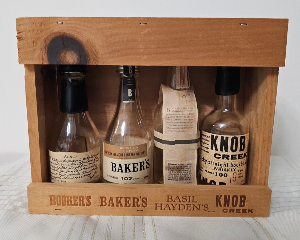 Mini Bar Back Display Of Bourbon