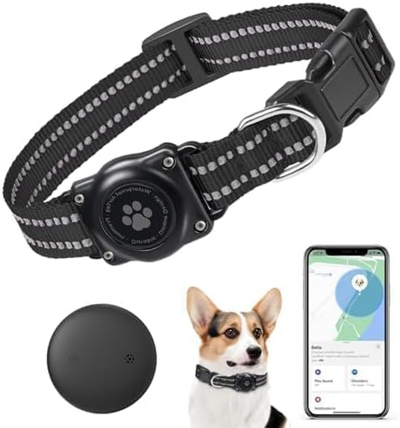 GPS Tracker for Dogs (1 Pack), Mini GPS Cat Tracker, Smart Pet Activity Tracker