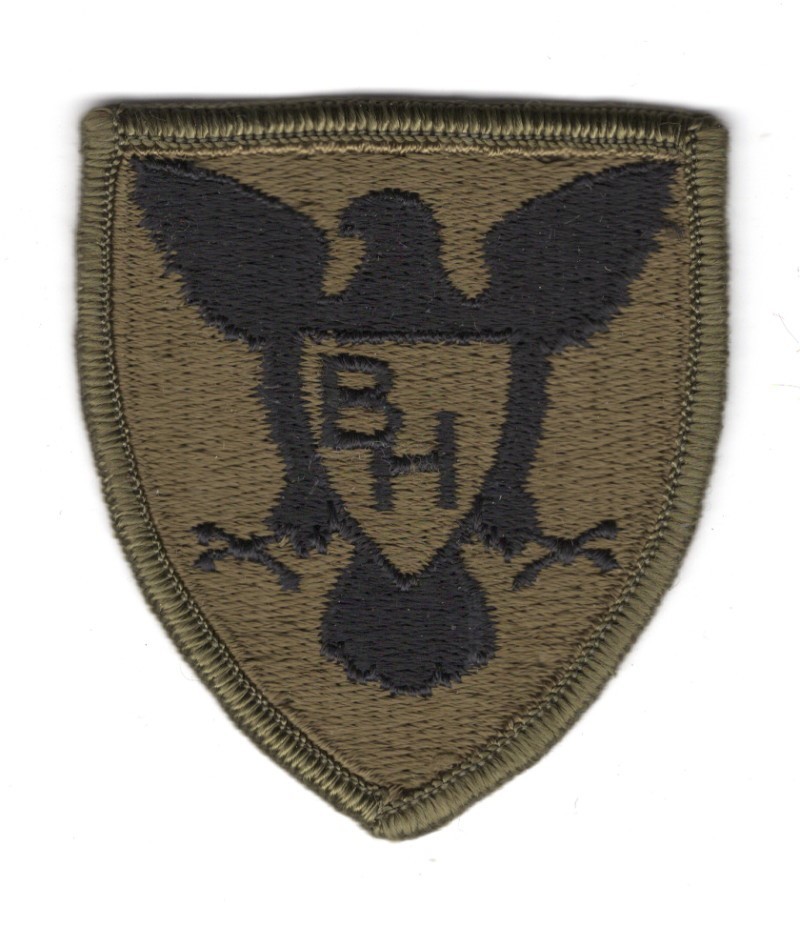 Army Patch:  86th Army Reserve Command, OD - subdued, merrowed edge