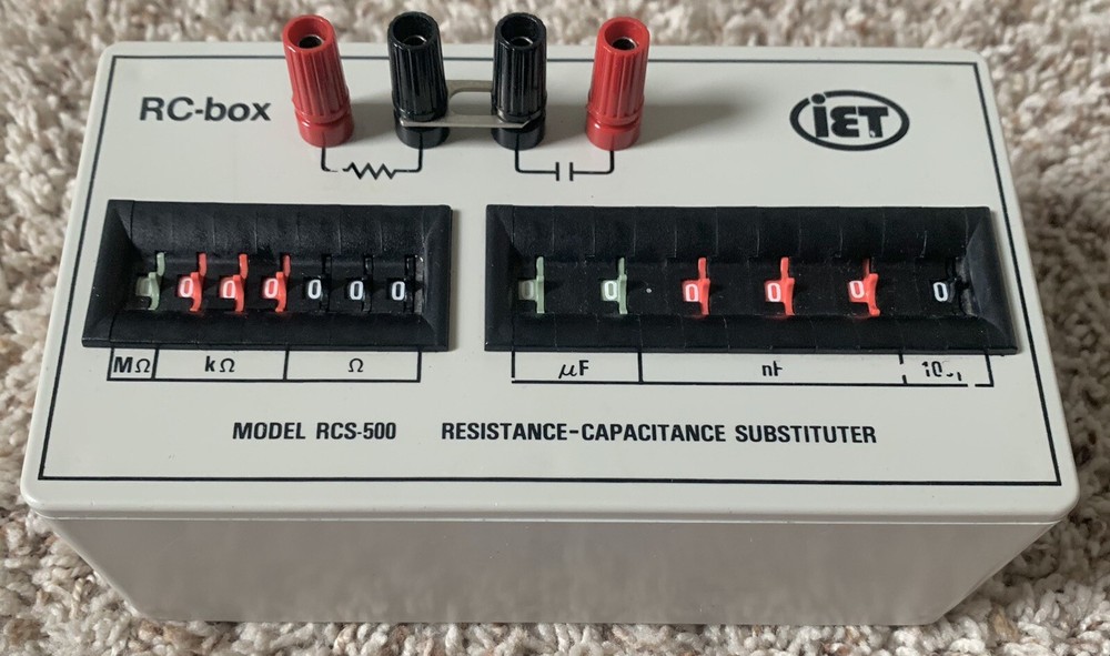 IET RC-Box RCS-500 Resistance-Capacitance  Substituter