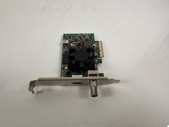 Blackmagic DeckLink Mini Recorder 4K PCIe Capture Card HDMI SDI