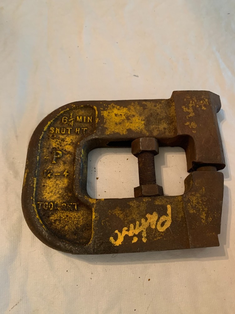 TOOLSET UNIPUNCH STYLE PUNCH C-FRAME DIE SET PRESS P 12-4 6 1/4 Min