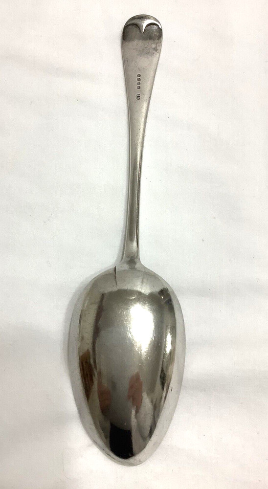 Serving Spoon 8 1/4" Plated Old English Pattern