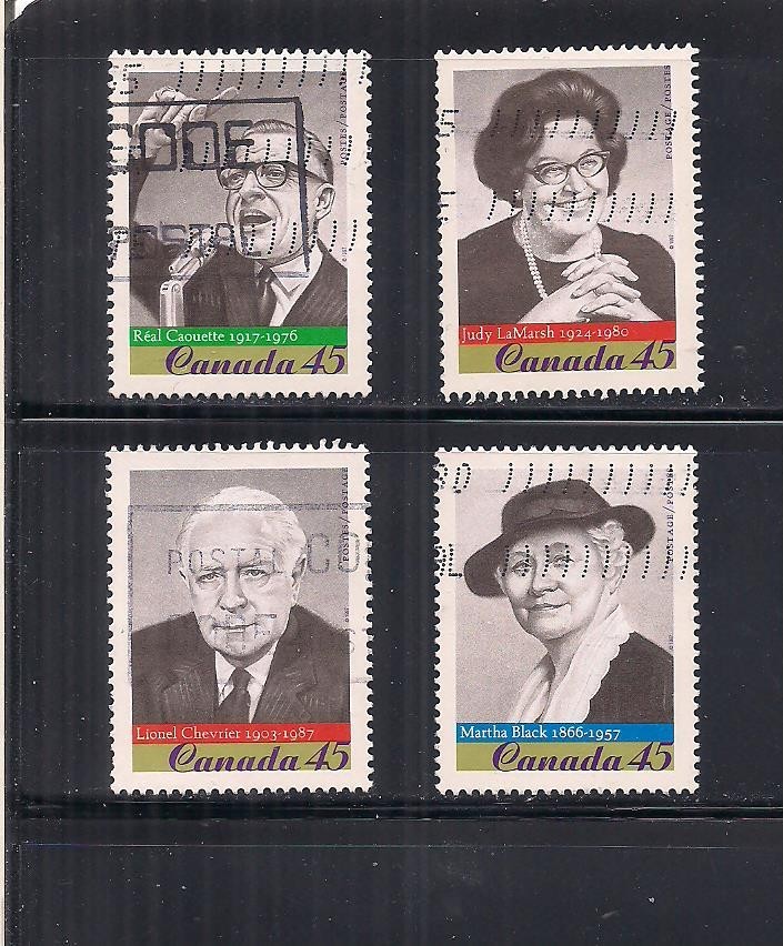 Canada #1661-1664 used