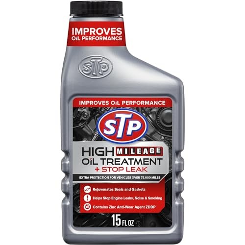 High Mileage Oil Treatment + Stop Leak - 15 FL OZ 15 OZ