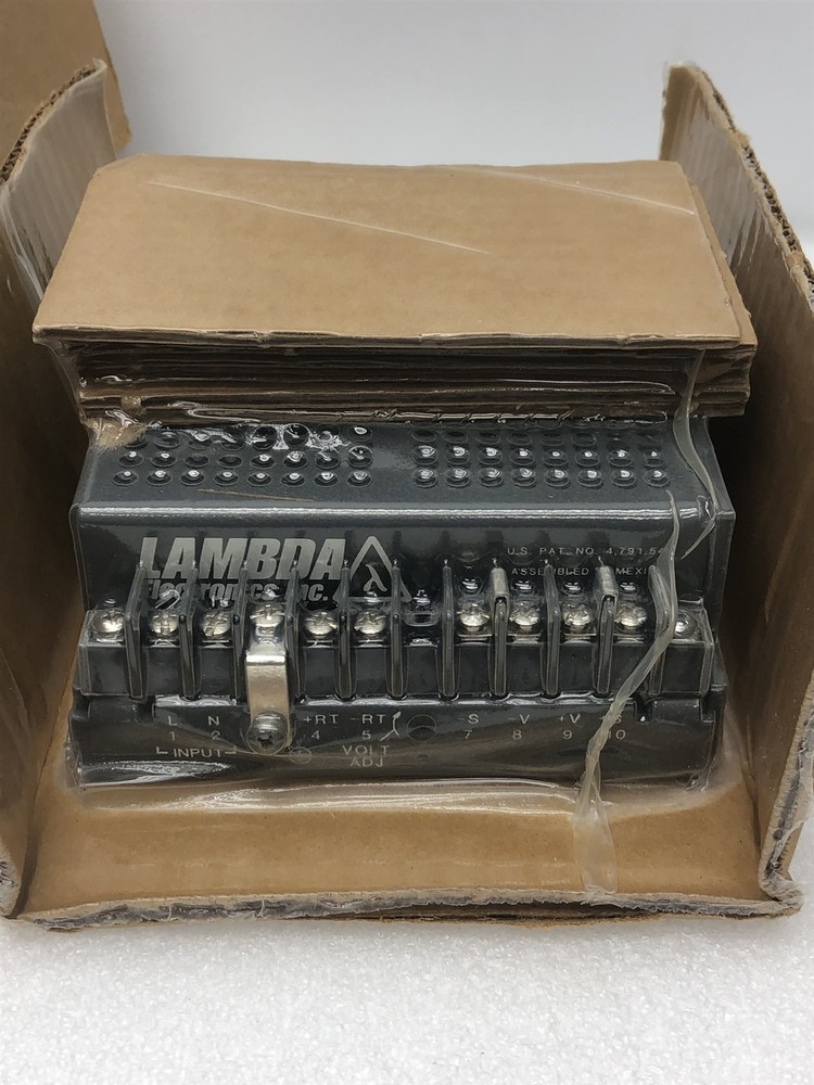 LAMBDA LR-52-5 POWER SUPPLY 5VDC NEW IN BOX w/MANUAL