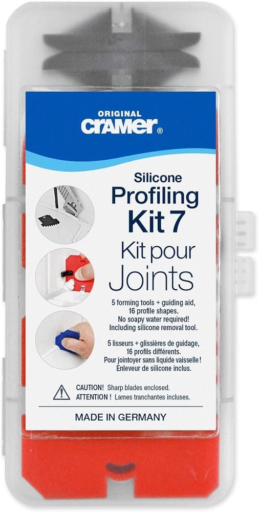 Professional Silicone Profiling Tools with Interchangeable Blades and Guides