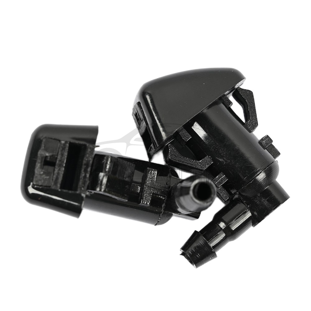 2 Pcs Fits 2008-2011 Ford Focus Windshield Wiper Water Spray Jet Washer Nozzle