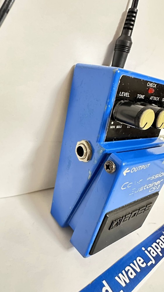 BOSS CS-3 PSA Compression Sustainer Guitar Effects Pedal Working Order