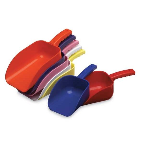 Remco 65004 Large Hand Scoop, Red, 15 X 6-1/2 In
