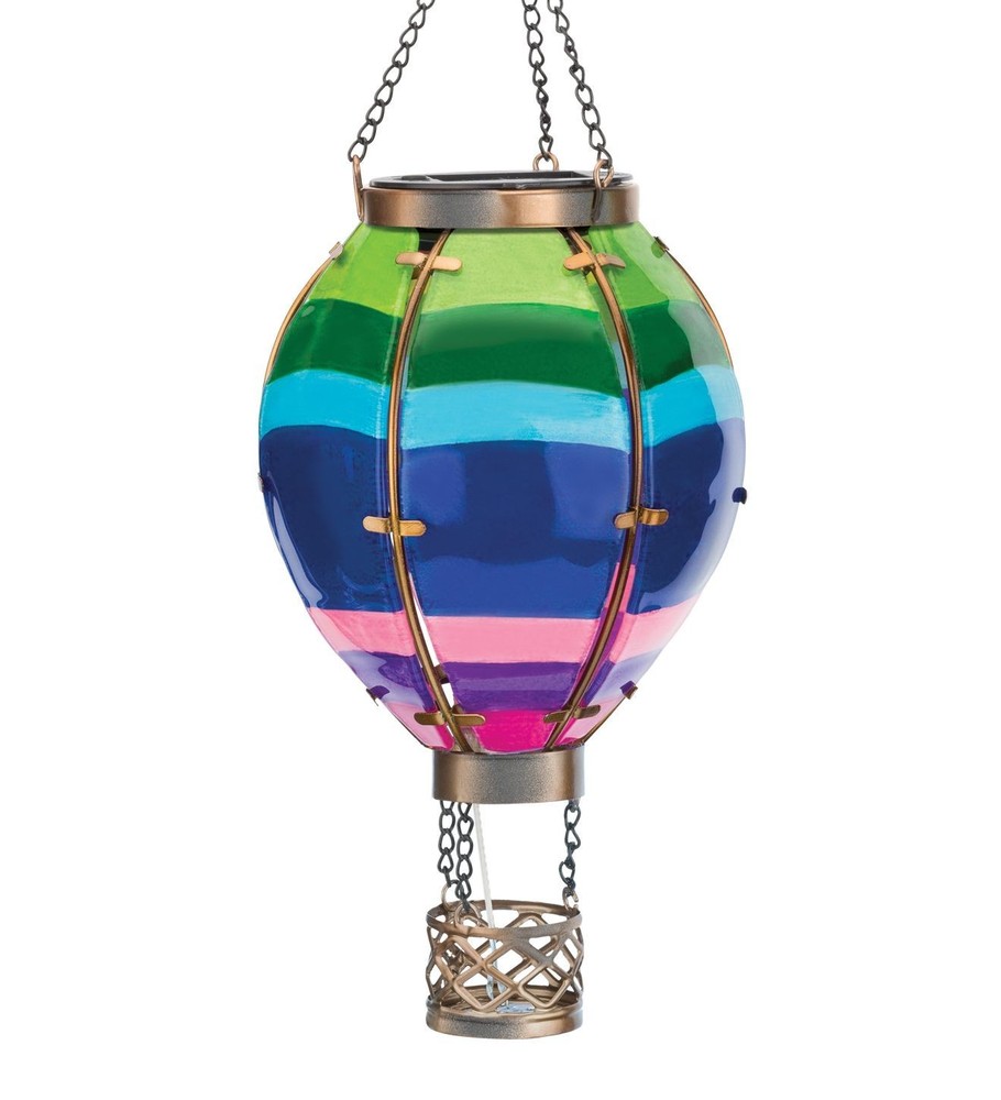 Hot Air Balloon Solar Lantern-Small Sizes in Multiple Colors