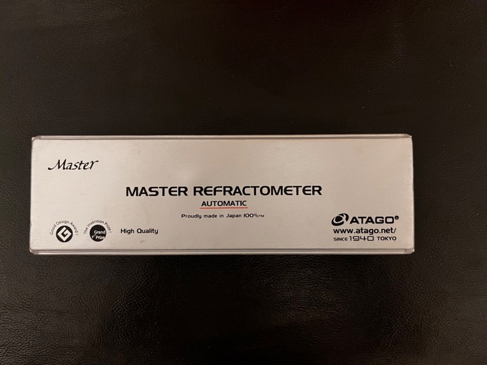 ATAGO Model 2491 Master Handheld Refractometer – Water-Resistant, Open Box