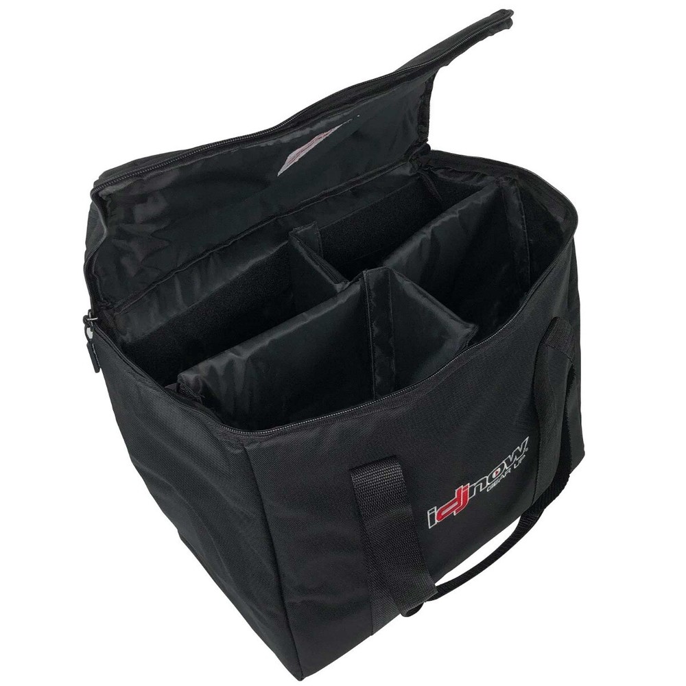 DJ Pro Audio Multi-Purpose Padded Utility/Accessories Case for Lighting, Cables