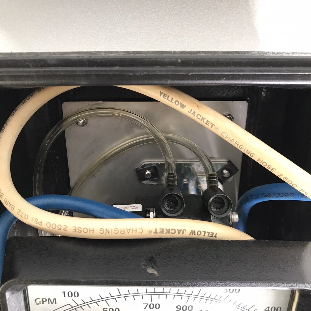 Eagle Eye Rosemount Flow Meter 1500 LPM With Yellow Jacket Hoses