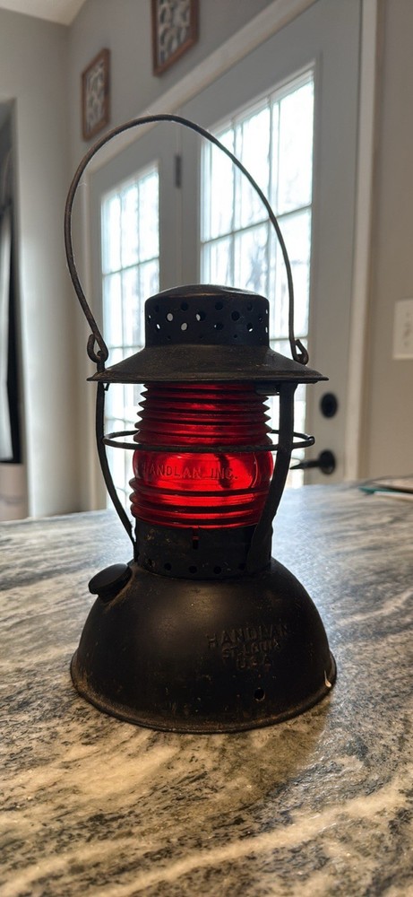 Handlan St. Louis Lantern With Original Globe