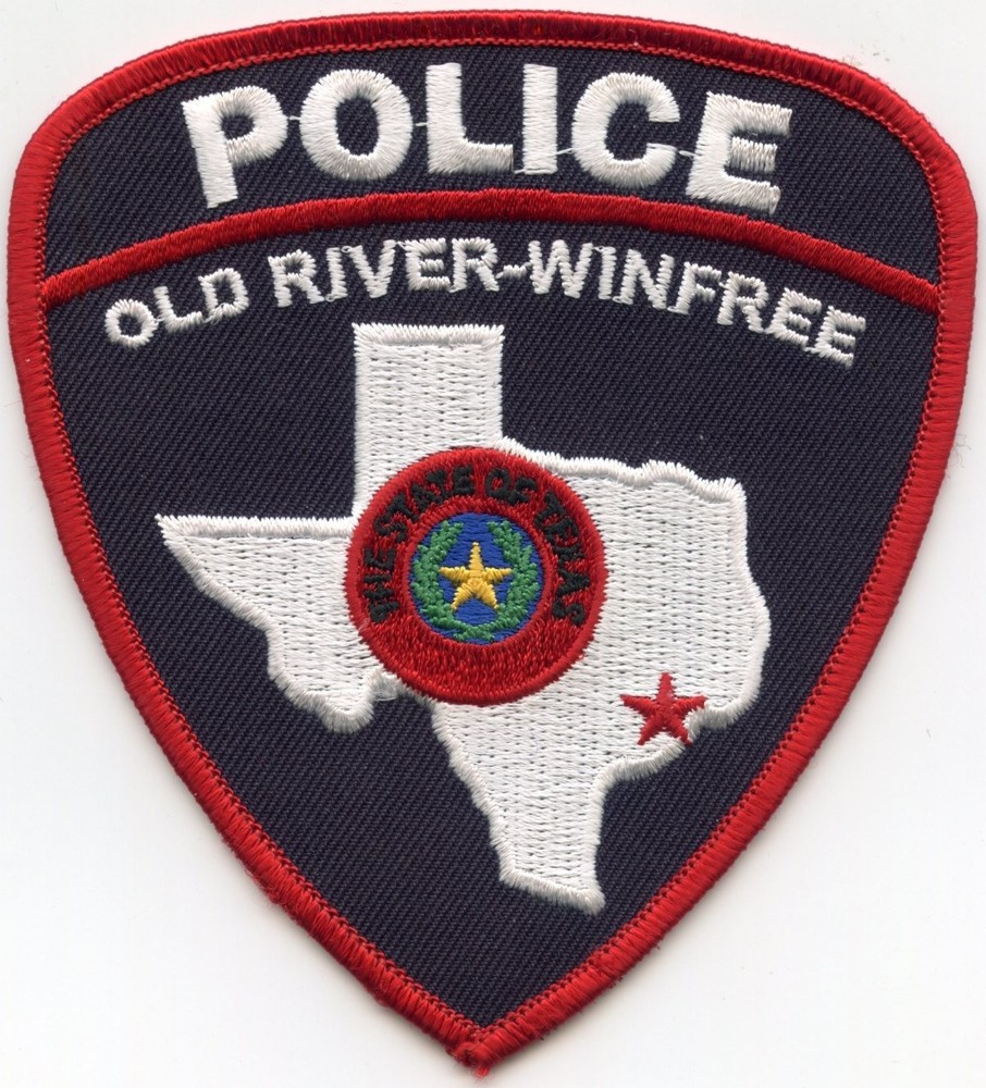 OLD RIVER - WINFREE TEXAS POLICE PATCH