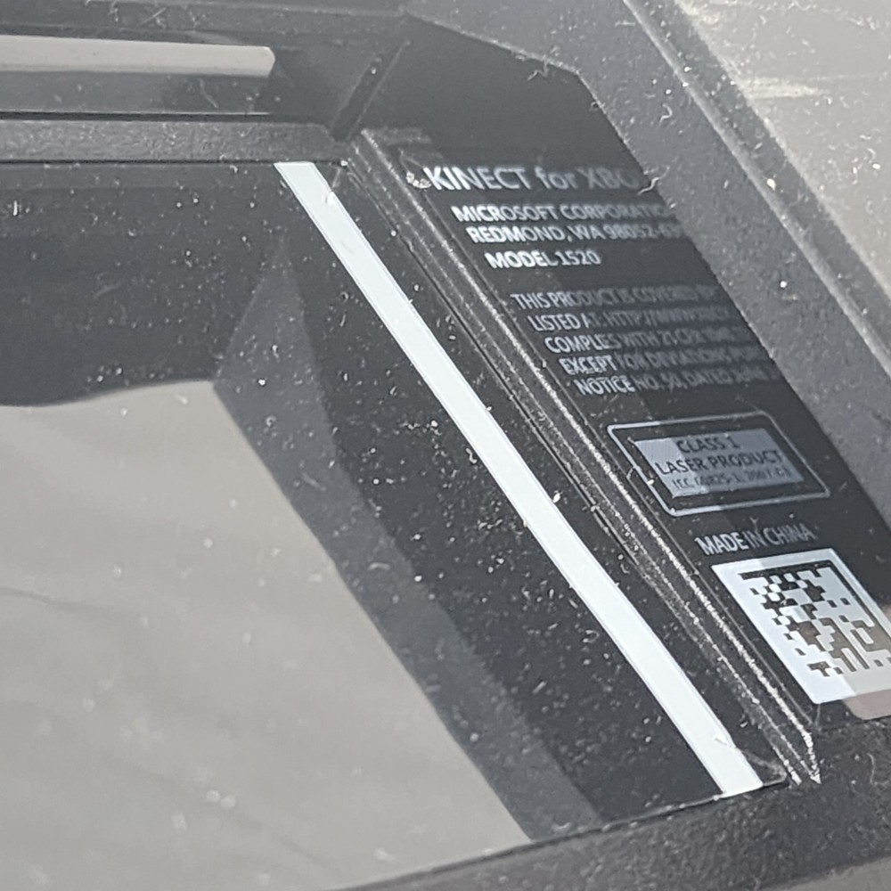 Microsoft Xbox One Kinect Sensor Camera - Black OEM Model 1520 + MOUNT And Cover