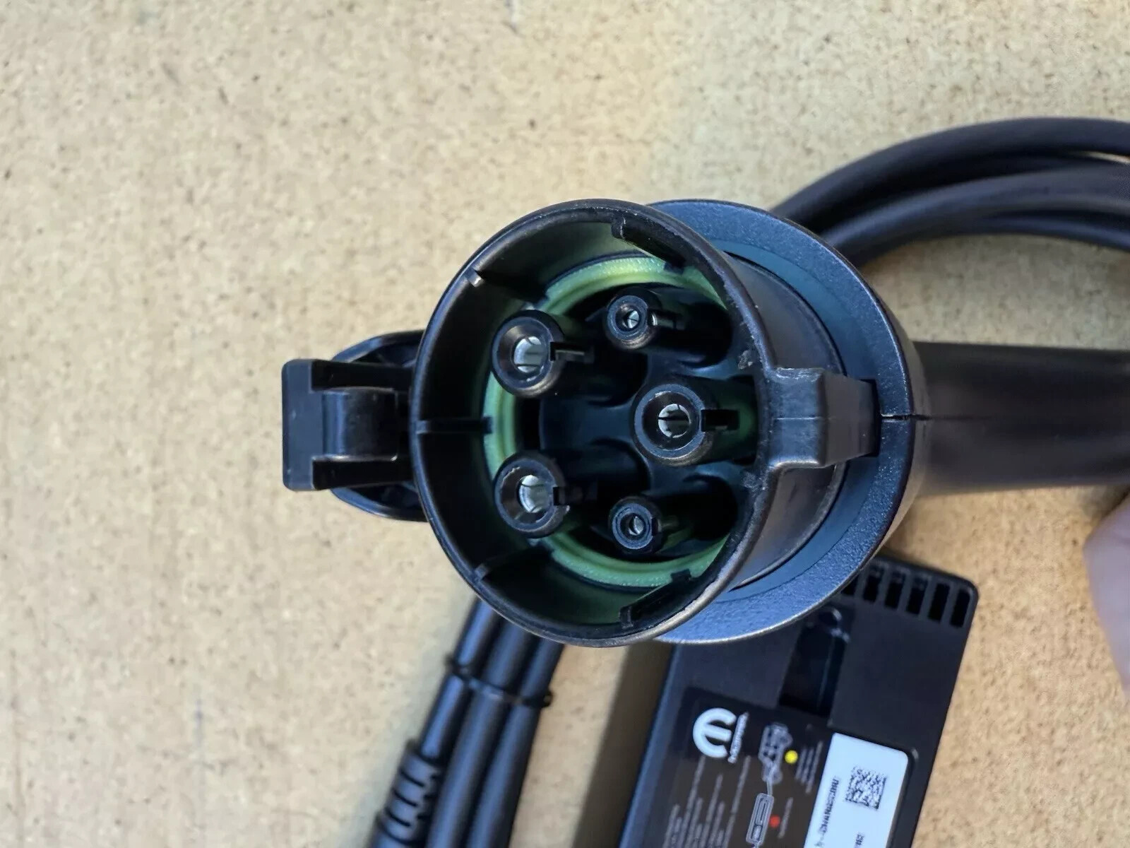 2023-2025 Jeep Wrangler 4Xe Level 1 EV Charger Cord Cable w/ Case 05185049AD OEM