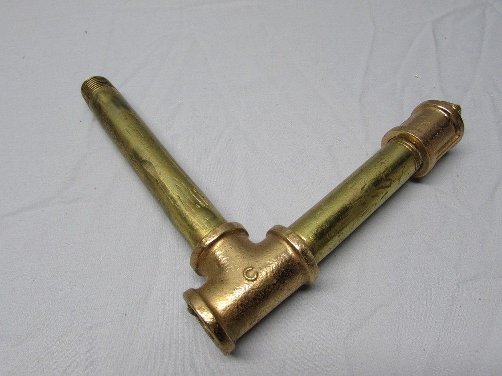 OFFER Antique  Brass Ship Pipe From Bermuda Waters
