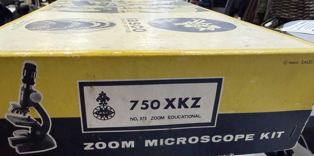 vintage tasco microscope