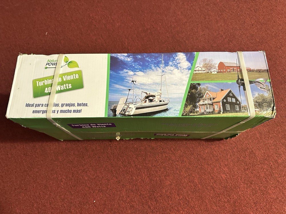 400W Wind Blade Turbine and MPPT Controller