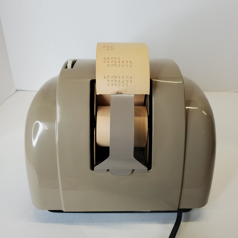 Clary Adding Machine Model 102 Vintage Small Business Functional Or Prop Works!