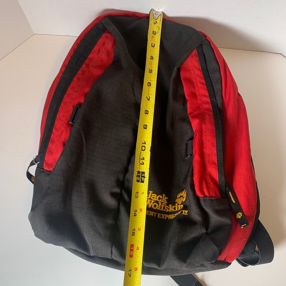 Jack Wolfskin Orient Express II Backpack Black Red