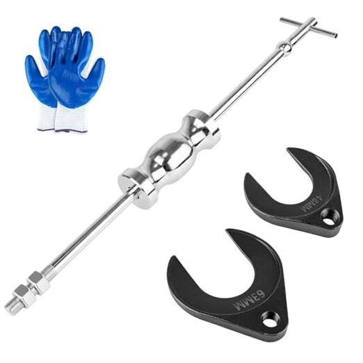 Inner CV Axle Puller Tool with 5/8"-18 Slide Hammer, Slide Hammer Puller Set