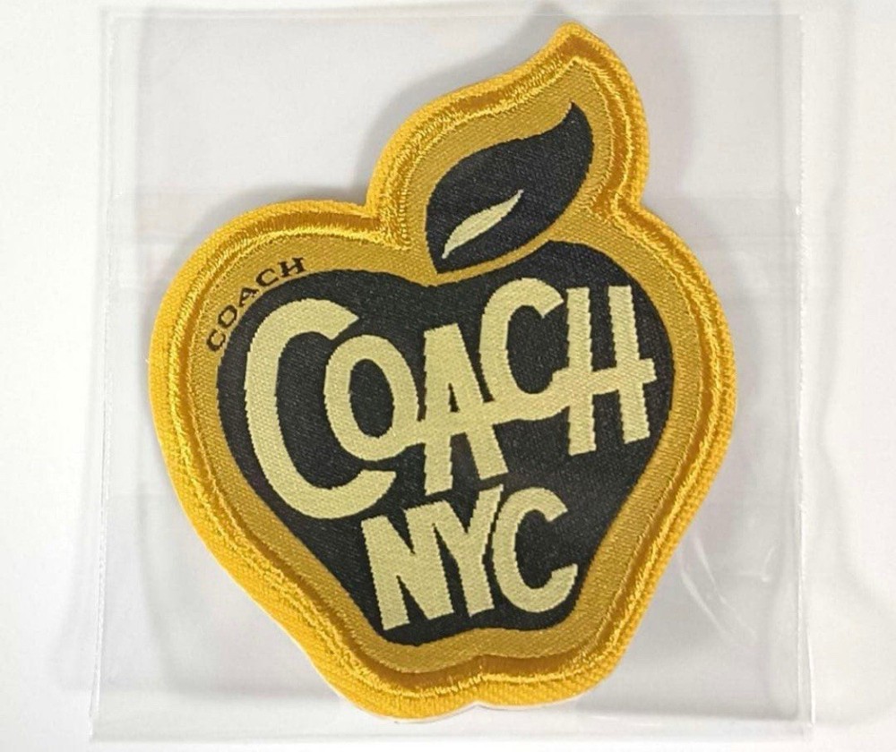 Coach Embroidered Patch Sticker Novelty Big Apple NYC
