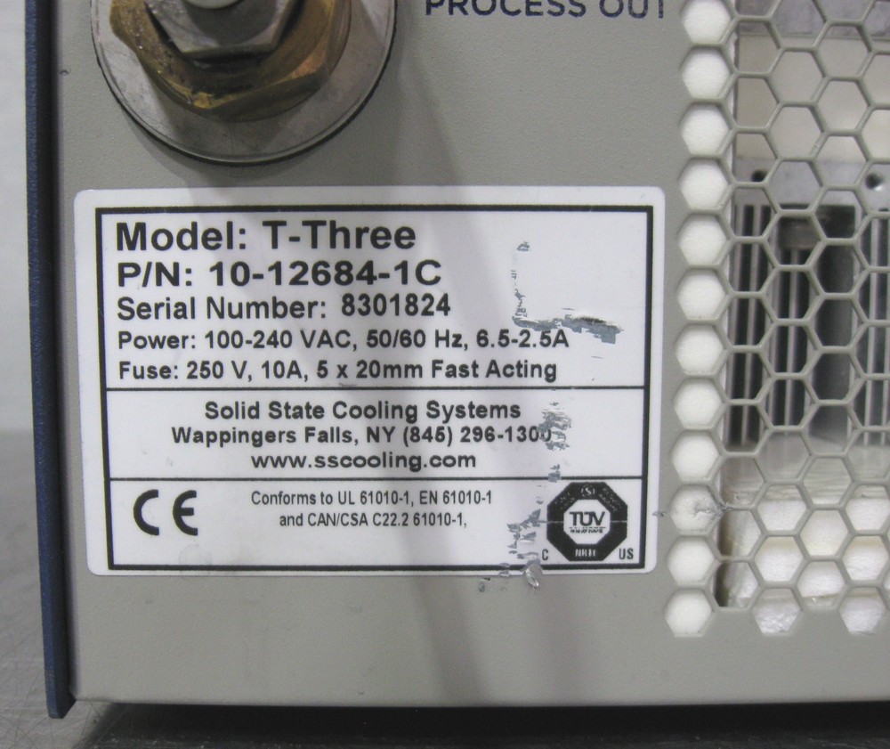 C200259 Solid State Cooling Systems T-Three Recirculating Chiller 10-12684-1C