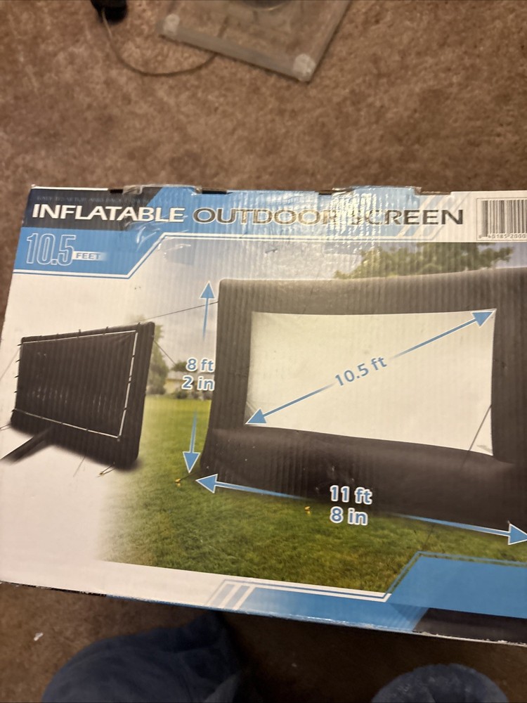 Inflatable Outdoor Screen 10.5 Ft.