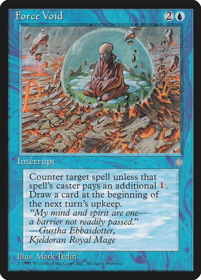 Force Void Ice Age N/A MTG MP