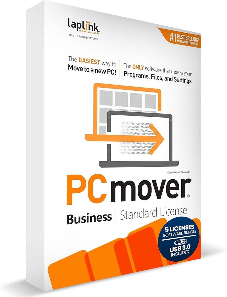 Pcmover Migration Software - Initial Pay-Per-Use License Fee - Monthly Invoicing