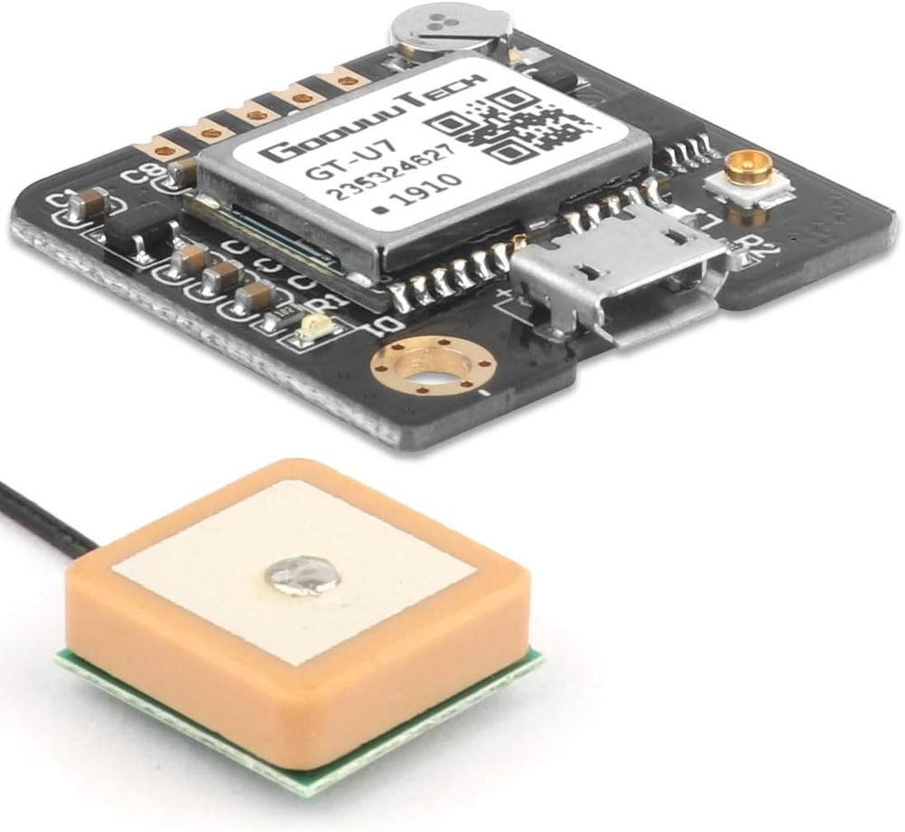 2Pcs GT-U7 GPS Module, High Sensitivity, Low Power Consumption, Compatible with