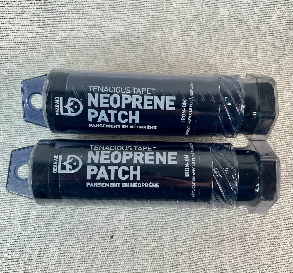 Gear Aid Tenacious tape iron on Neoprene Patch - 2-Pack