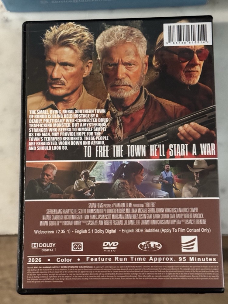 Hellfire DVD Brand New Unsealed