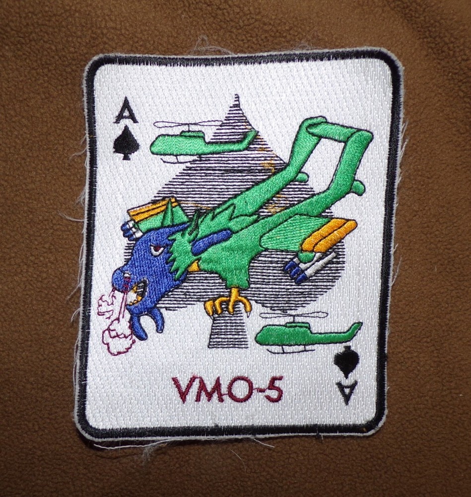 USMC VMO-5 Marine Observation Squadron Five Embroidered Patch
