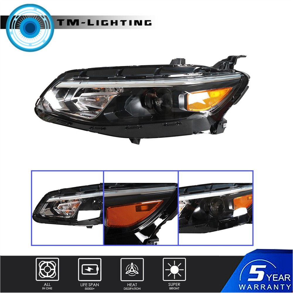 For 2016 2017 2018 Chevy Malibu Projector Headlight Headlamp Left Driver Side