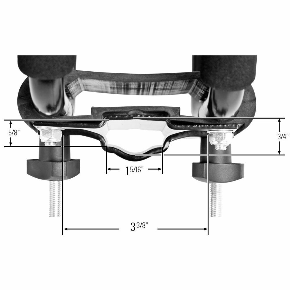 Elevate Outdoor T-RACK-DLX T-Rack Kayak & Canoe Roof Carrier Rack